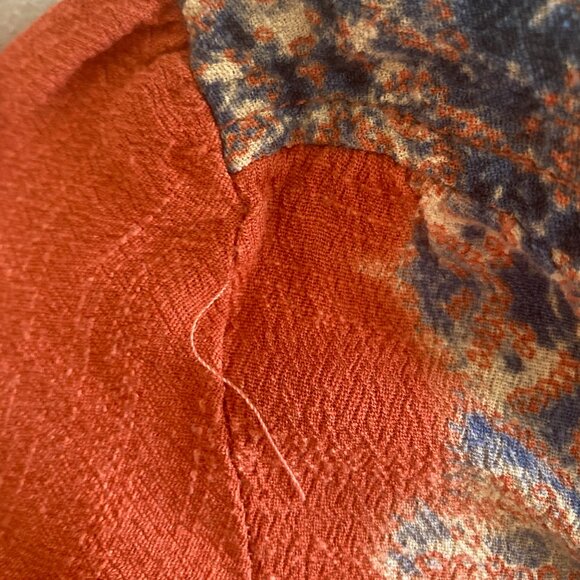 Free People Wildest Moments Tunic In Persimmon, size S - Picture 9 of 9